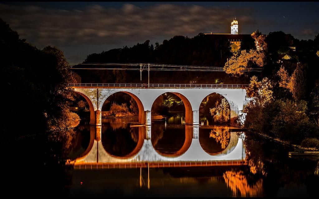 Wittelsbacher Zollhaus Otel Vilshofen an der Donau Dış mekan fotoğraf